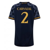 Real Madrid Daniel Carvajal #2 Auswärtstrikot Frauen 2023-24 Kurzarm